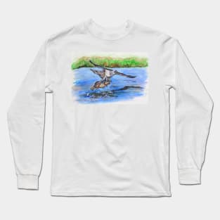 Fish For Lunch Long Sleeve T-Shirt